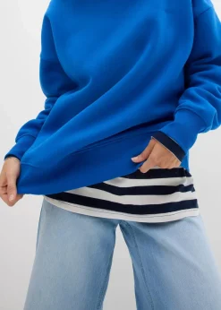 Damen bonprix Sweat|Basics|Oversize-Sweatshirt