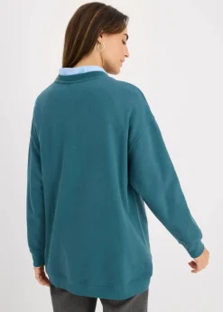 Oversize-Sweatshirt Damen Sweat|Nachhaltigere Materialien
