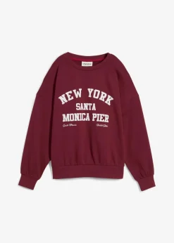Damen bonprix Sweat|Nachhaltigere Materialien|Oversize-Sweatshirt