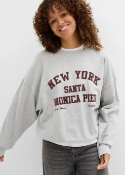 Damen bonprix Nachhaltigere Materialien|Sweat|Oversize-Sweatshirt