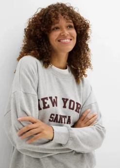 Damen bonprix Nachhaltigere Materialien|Sweat|Oversize-Sweatshirt