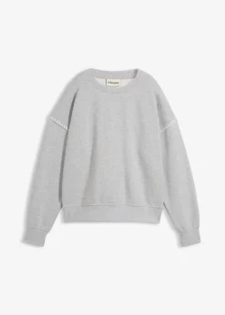 Damen bonprix Bekleidung·Blusen & Tuniken|Sweat|Oversize-Sweatshirt aus Baumwoll-Mix