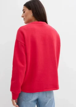 Oversize-Sweatshirt aus Baumwoll-Mix Damen Bekleidung·Blusen & Tuniken|Sweat