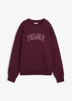 Damen bonprix Sweat|Bekleidung·Blusen & Tuniken|Oversize-Sweatshirt aus Baumwoll-Mix