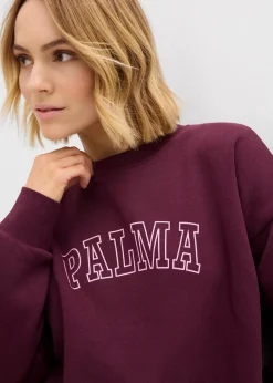 Damen bonprix Sweat|Bekleidung·Blusen & Tuniken|Oversize-Sweatshirt aus Baumwoll-Mix