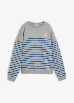 Sale Oversize-Sweatshirt aus Baumwollmix Damen Bekleidung·Blusen & Tuniken|Nachhaltigere Materialien