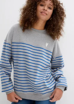 Sale Oversize-Sweatshirt aus Baumwollmix Damen Bekleidung·Blusen & Tuniken|Nachhaltigere Materialien