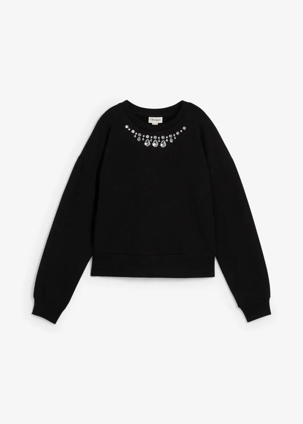 Damen bonprix Sweat|Bekleidung·Blusen & Tuniken|Oversize-Sweatshirt aus Baumwolle
