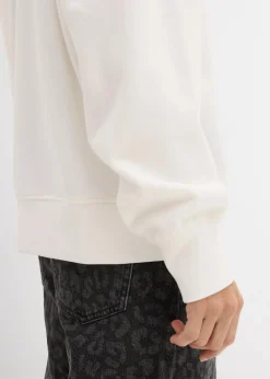Damen bonprix Bekleidung·Blusen & Tuniken|Sweat|Oversize-Sweatshirt aus Baumwoll-Mix