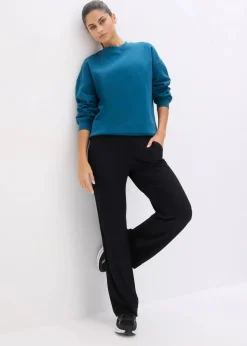 Damen bonprix Bekleidung·Röcke|Bekleidung·Blusen & Tuniken|Oversize-Sweatshirt aus reiner Baumwolle
