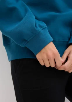 Damen bonprix Bekleidung·Röcke|Bekleidung·Blusen & Tuniken|Oversize-Sweatshirt aus reiner Baumwolle