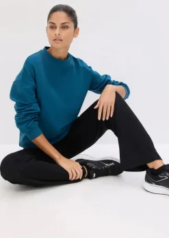 Damen bonprix Bekleidung·Röcke|Bekleidung·Blusen & Tuniken|Oversize-Sweatshirt aus reiner Baumwolle