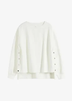 Damen bonprix Nachhaltigere Materialien|Sweat|Oversize-Sweatshirt aus reiner Bio-Baumwolle