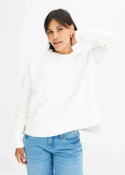 Damen bonprix Nachhaltigere Materialien|Sweat|Oversize-Sweatshirt aus reiner Bio-Baumwolle