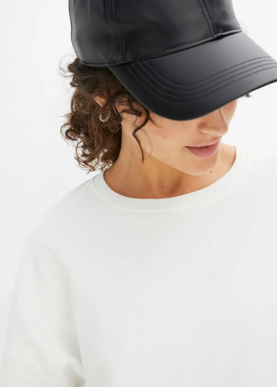 Damen bonprix Bekleidung·Blusen & Tuniken|Sweat|Oversize-Sweatshirt aus reiner Baumwolle
