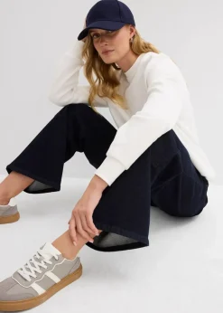 Damen bonprix Bekleidung·Röcke|Bekleidung·Blusen & Tuniken|Oversize-Sweatshirt aus reiner Bio-Baumwolle