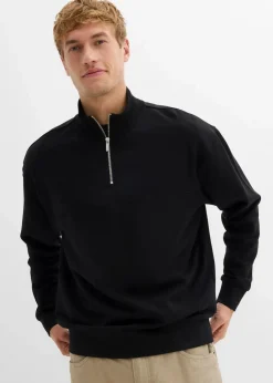 Sale Oversize-Sweatshirt aus reiner Bio-Baumwolle Herren Große Größen|Basics