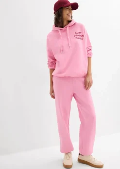 Damen bonprix Bekleidung·Blusen & Tuniken|Nachhaltigere Materialien|Oversize-Sweatshirt aus reiner Baumwolle