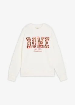 Damen bonprix Bekleidung·Blusen & Tuniken|Nachhaltigere Materialien|Oversize-Sweatshirt aus reiner Bio-Baumwolle