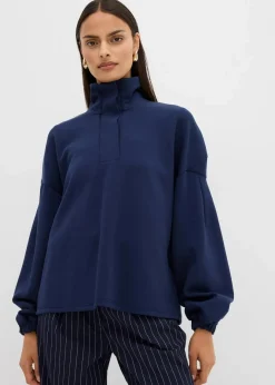 Clearance Oversize-Sweatshirt aus Scuba Damen Sweat|Bekleidung·Blusen & Tuniken