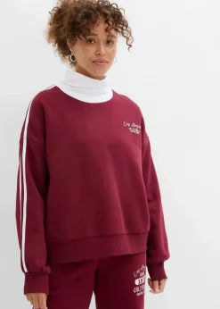 Best Oversize-Sweatshirt aus weichem Baumwoll-Mix Damen Bekleidung·Blusen & Tuniken|Nachhaltigere Materialien