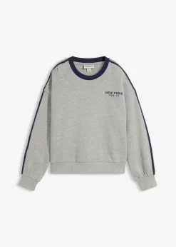 Clearance Oversize-Sweatshirt aus weichem Baumwoll-Mix Damen Sweat|Zweiteiler & Sets
