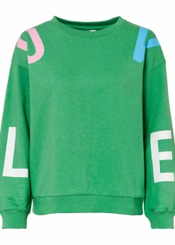 Sale Oversize-Sweatshirt aus weichem Baumwoll-Mix Damen Bekleidung·Blusen & Tuniken|Nachhaltigere Materialien