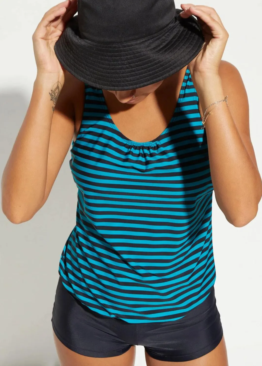Outlet Oversize-Tankini (2-tlg. Set) Damen Bademode·Tankinis|Tankinis