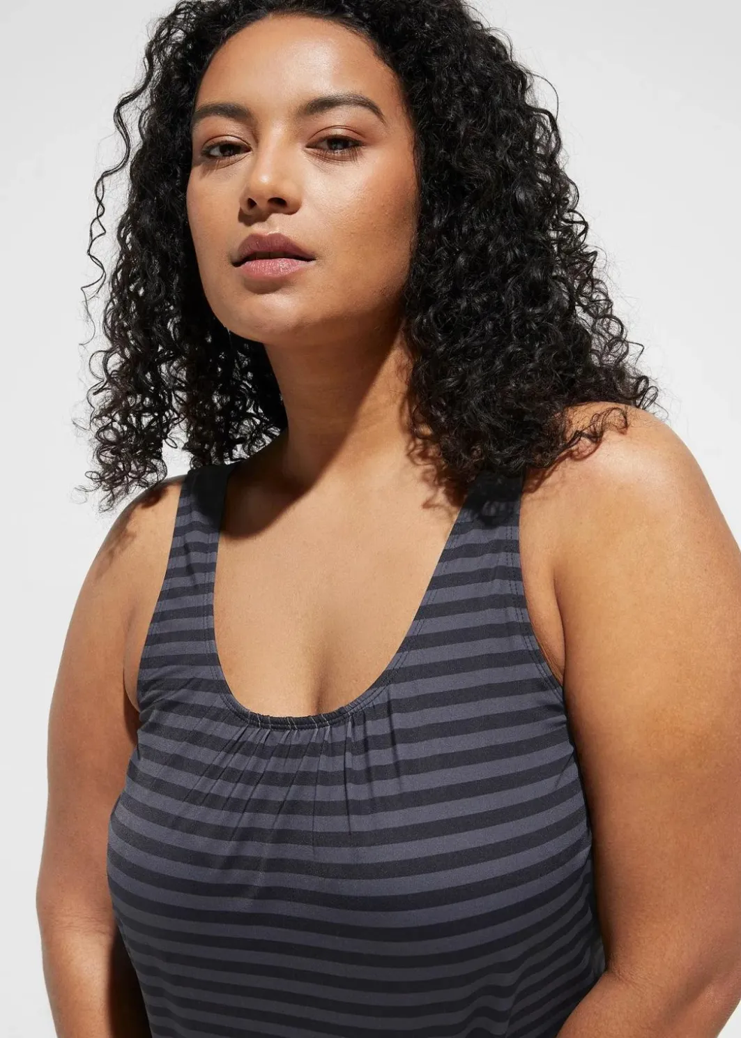 Outlet Oversize-Tankini (2-tlg. Set) Damen Bademode·Tankinis|Tankinis