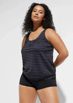 Damen bonprix Nachhaltigere Materialien|Tankinis|Oversize-Tankini (2-tlg. Set)