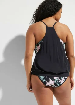 Online Oversize-Tankini (2-tlg. Set) im Lagenlook Damen Nachhaltigere Materialien|Tankinis
