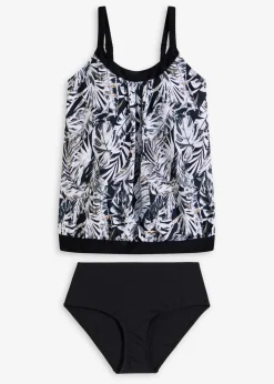Discount Oversize-Tankini (2-tlg.Set) Damen Nachhaltigere Materialien|Bademode·Tankinis