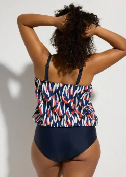 Outlet Oversize-Tankini (2-tlg.Set) Damen Nachhaltigere Materialien|Tankinis