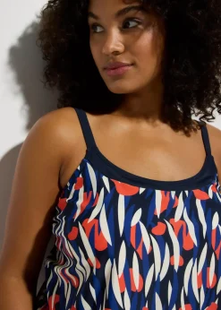Outlet Oversize-Tankini (2-tlg.Set) Damen Nachhaltigere Materialien|Tankinis