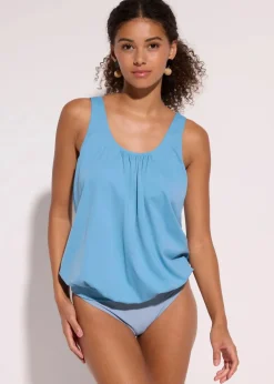 Damen bonprix Nachhaltigere Materialien|Mix & Match|Oversize-Tankinioberteil in Ballonform