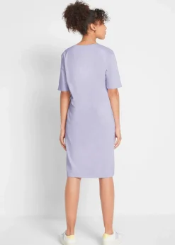 Damen bonprix Kleider|Basics|Oversize-T-Shirtkleid aus reiner Baumwolle (2er Pack)