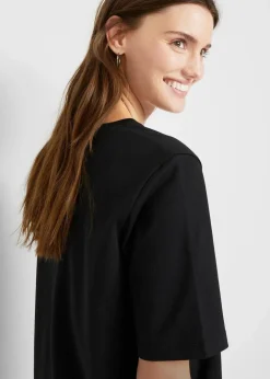 Damen bonprix Bekleidung·Röcke|Bekleidung·Pullover & Strickjacken|Oversize-T-Shirtkleid aus reiner Baumwolle (2er Pack)