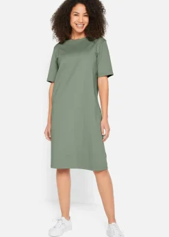 Clearance Oversize-T-Shirtkleid aus reiner Baumwolle (2er Pack) Damen Kleider|Basics
