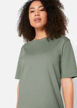 Clearance Oversize-T-Shirtkleid aus reiner Baumwolle (2er Pack) Damen Kleider|Basics