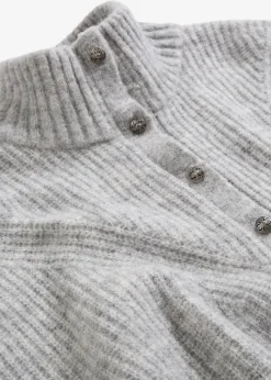 Best Oversize-Wollpullover mit Alpaka Damen Bekleidung·Umstandsmode|Strickmode