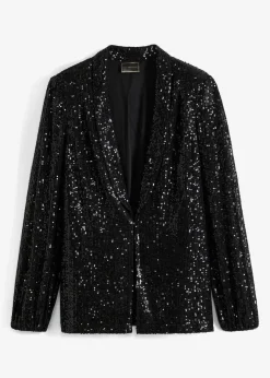 Damen bonprix Bekleidung·Basics|Blazer|Paillettenblazer