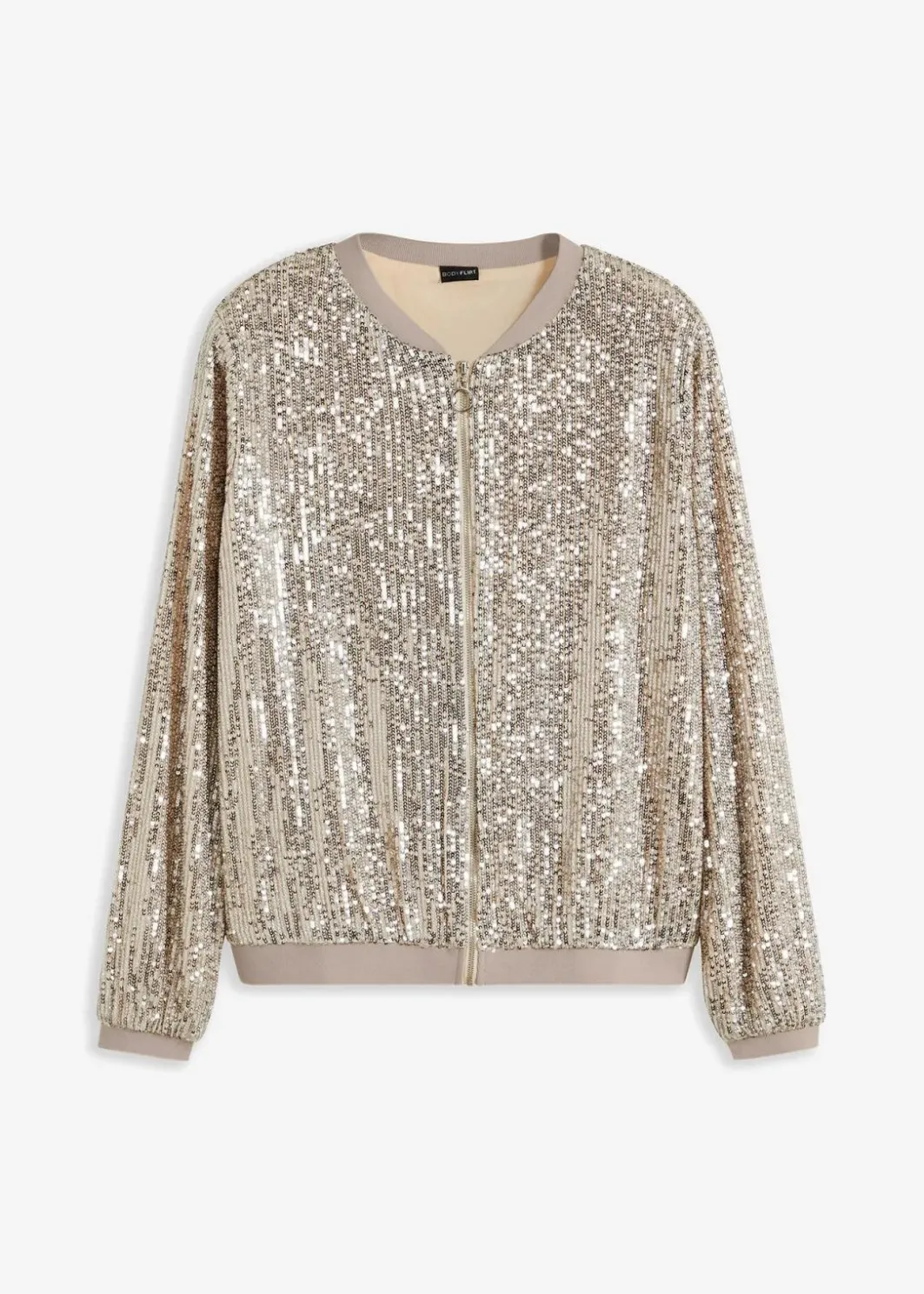 Damen bonprix Bekleidung·Hosen|Jacken & Mäntel|Pailletten-Blouson