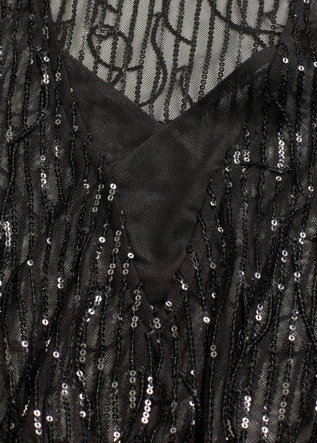 Pailletten-Bluse mit Fransen Damen Bekleidung·Jacken & Mäntel|Blusen & Tuniken