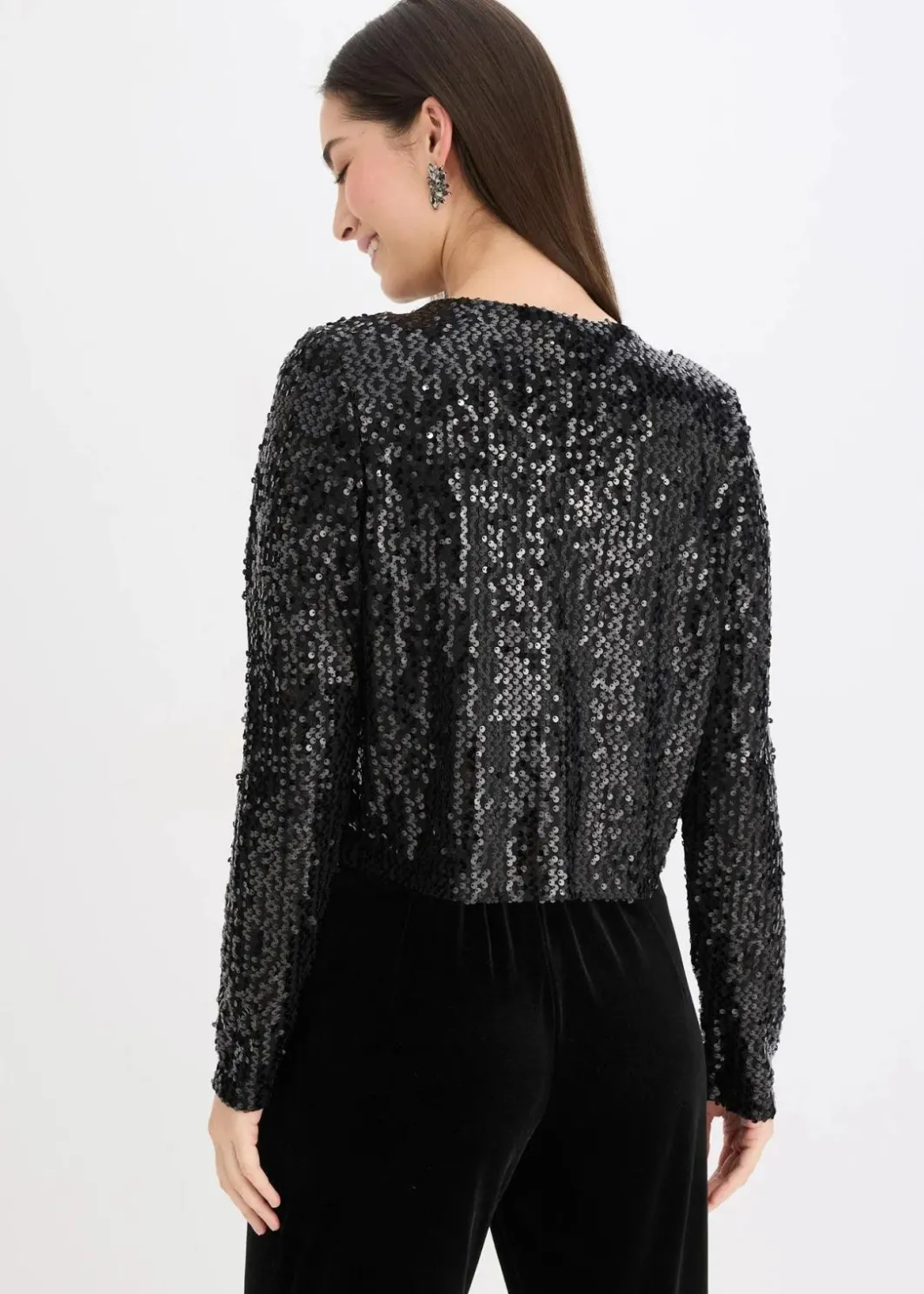 Best Pailletten-Jacke Damen Jacken & Mäntel|Zweiteiler & Sets