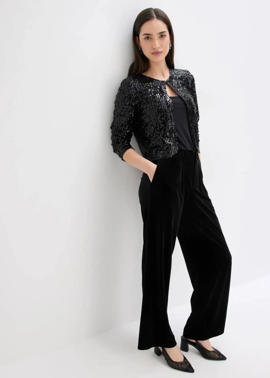 Best Pailletten-Jacke Damen Jacken & Mäntel|Zweiteiler & Sets