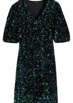 Best Paillettenkleid Damen Bekleidung·Pullover & Strickjacken