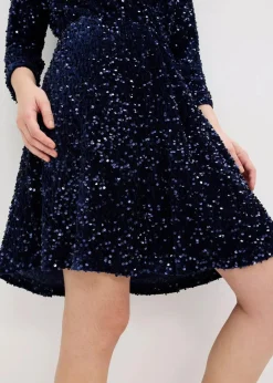 Paillettenkleid Damen Kleider|Bekleidung·Pullover & Strickjacken