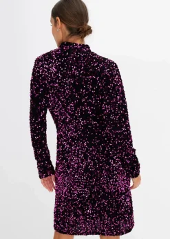 Outlet Paillettenkleid Damen Kleider|Bekleidung·Pullover & Strickjacken