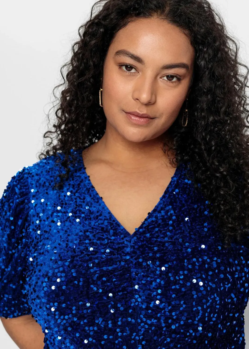 Damen bonprix Bekleidung·Pullover & Strickjacken|Paillettenkleid