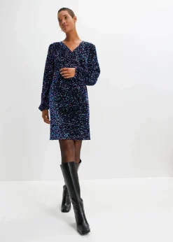 Discount Paillettenkleid Damen Kleider